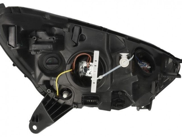 Renault Captur utángyártott új bal első fényszóró H1/H1 fekete h. (motorral) TYC