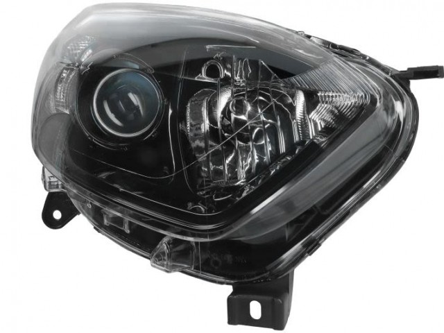 Renault Captur utángyártott új jobb első fényszóró H1/H1 króm h. (motorral) TYC
