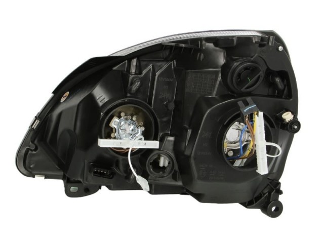Renault Clio II., Clio Campus, Thalia utángyártott új jobb első fényszóró H7/H1 szürke h. (motoros) TYC
