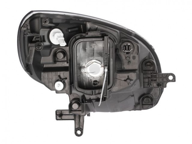 Renault Kangoo utángyártott új bal első fényszóró H4 króm házas (motoros) TYC
