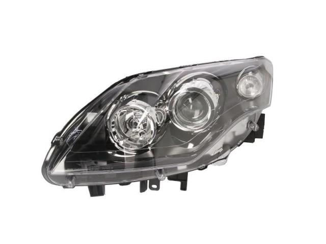 Renault Laguna utángyártott új bal első fényszóró 2H7 fekete h., motoros (GT is) TYC