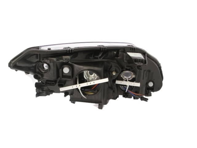 Renault Laguna utángyártott új bal első fényszóró 2H7 fekete h., motoros (GT is) TYC