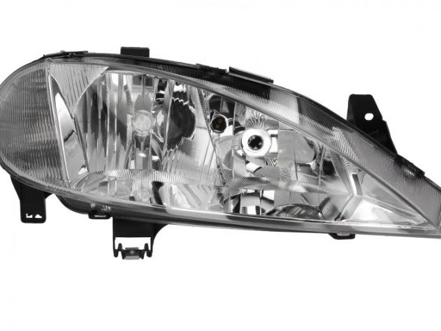 Renault Megane I. utángyártott új jobb első fényszóróó H1/H7 (belülr. áll.) TYC