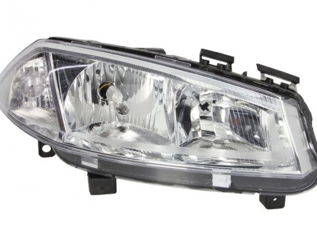 Renault Megane II. utángyártott új jobb első fényszóró H7/H1 (belülr. áll.) TYC