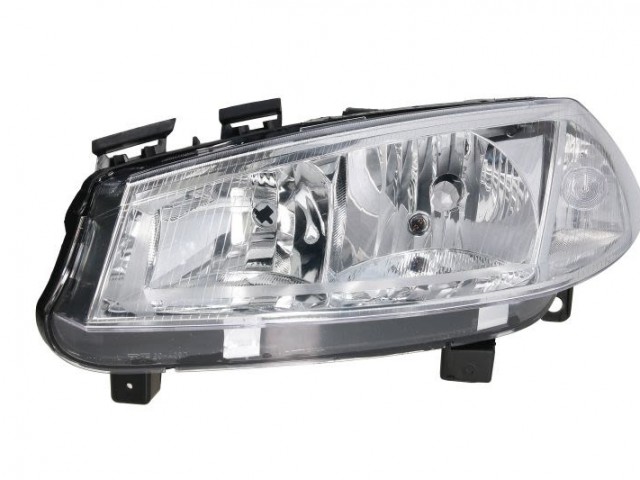 Renault Megane II. utángyártott új bal első fényszóró H7/H1 (belülr. áll.) TYC