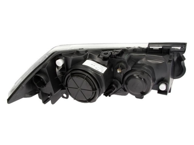 Renault Megane II. utángyártott új bal első fényszóró H1/H7 ezüst házas (motoros) TYC