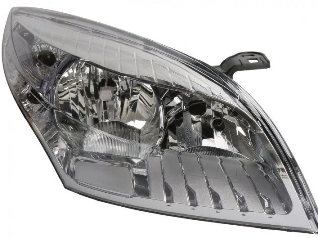 Renault Megane III. utángyártott új jobb első fényszóró 2H7 króm h., nap.f. (motorral) TYC