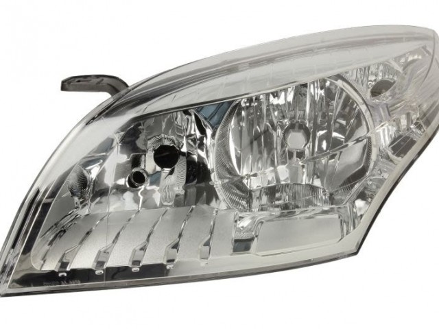 Renault Megane III. utángyártott új bal első fényszóró 2H7 króm h., nap.f. (motorral) TYC