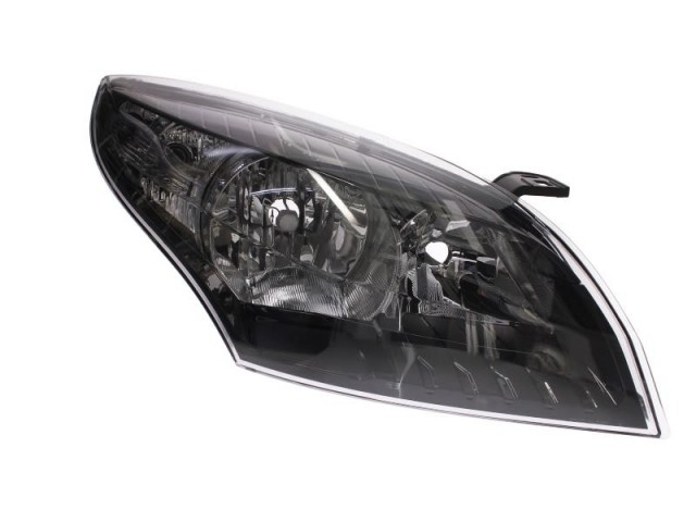 Renault Megane III. utángyártott új jobb első fényszóró 2H7 fekete h., nap.f. (motorral) TYC