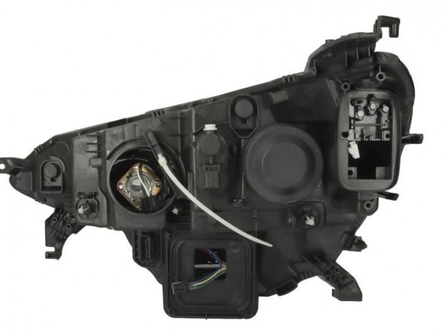 Renault Megane IV. utángyártott új bal első fényszóró 2H7+LED króm ház. (motoros) TYC
