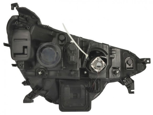 Renault Megane IV. utángyártott új bal első fényszóró 2H7+LED króm ház. (motorral) TYC