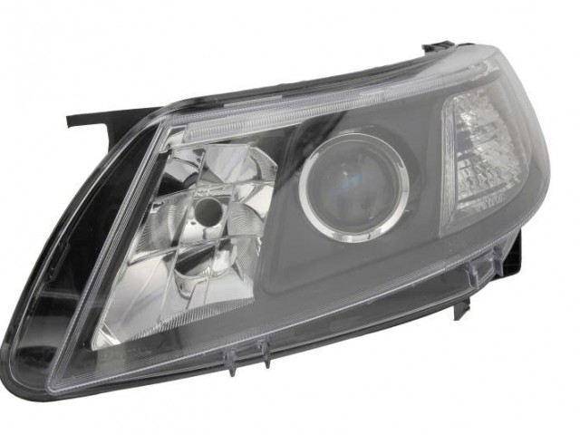 Saab 9.3 utángyártott új bal első fényszóró H7/H9 (motorral) TYC