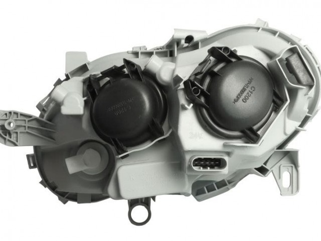 Smart Fortwo utángyártott új jobb első fényszóró H7/H1 03-tól (motorral) TYC