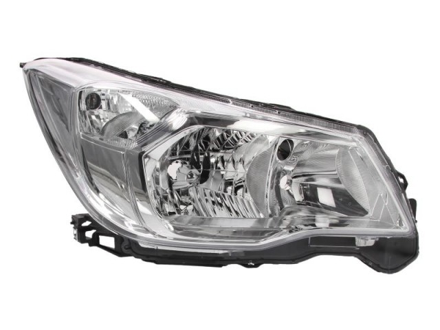 Subaru Forester utángyártott új jobb első fényszóró H11/HB3 króm házas (motorral) TYC