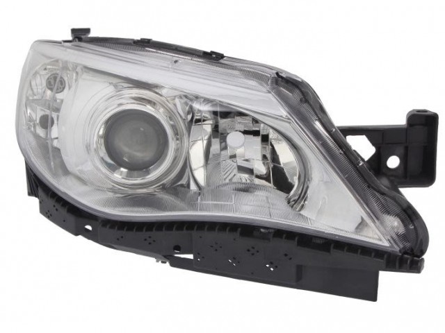 Subaru Impreza utángyártott új jobb első fényszóró H7/HB3 króm h. 2011-ig (motorral) TYC