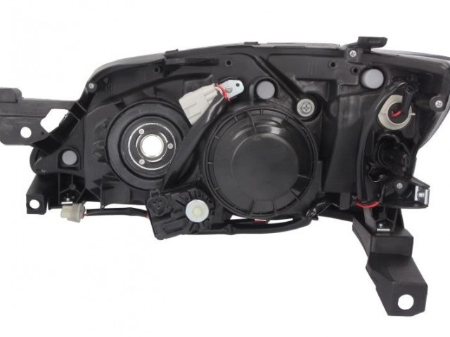 Subaru Impreza utángyártott új jobb első fényszóró H7/HB3 króm h. 2011-ig (motorral) TYC