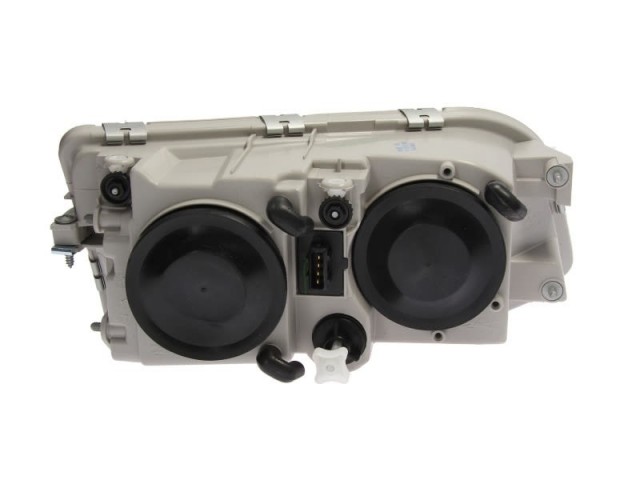 Volvo S40 utángyártott új bal első fényszóró 2H7 fekete h.,króm ker.02-től TYC