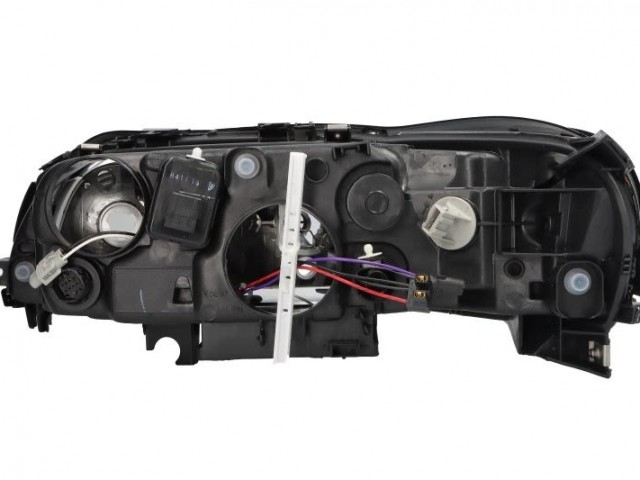 Volvo S60, V70, XC70 utángyártott új jobb első fényszóró H7/H9 szürke h.,05-től (motorral) TYC