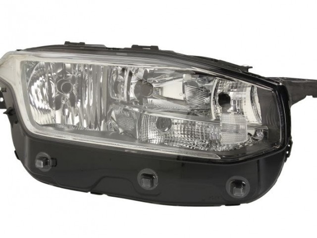 Volvo XC90 utángyártott új jobb első fényszóró H9/H7/W21/5W (motorral) TYC