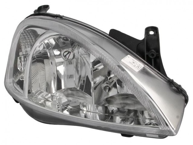 Opel Corsa C, Combo C utángyártott új jobb első fényszóró 2H7 02.9-04.8 (motoros) VALEO tip. TYC