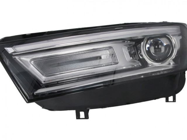 Audi Q5  FY  2017.01.01-2020.08.29 utángyártott új bal első fényszóró Bi-XENON D5S/H8+LED TYC