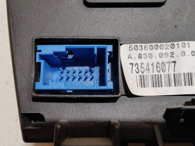 217343 Fiat Stilo digit klímás Fűtés kapcsolók 735416077