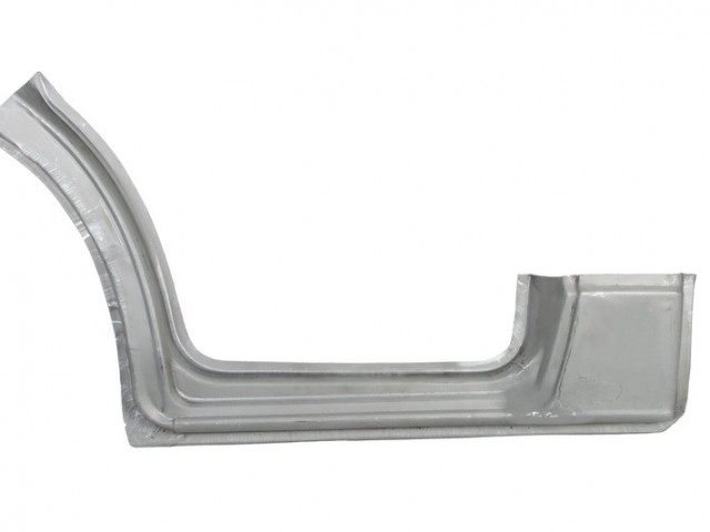 Mercedes Benz Sprinter 2006-2018, Volkswagen Crafter 2006-2016 utángyártott új bal küszöb sárvédő ivvel 