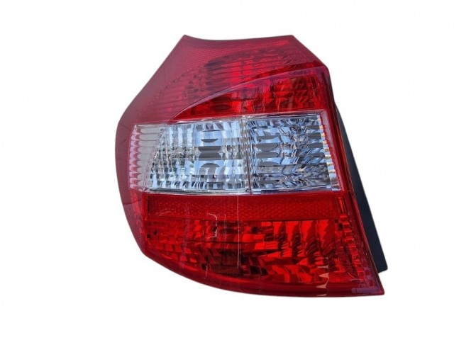 BMW 1 (E87) 2004.01.01-2007.03.31 utángyártott új bal hátsó lámpa üres, fehér vill. DEPO