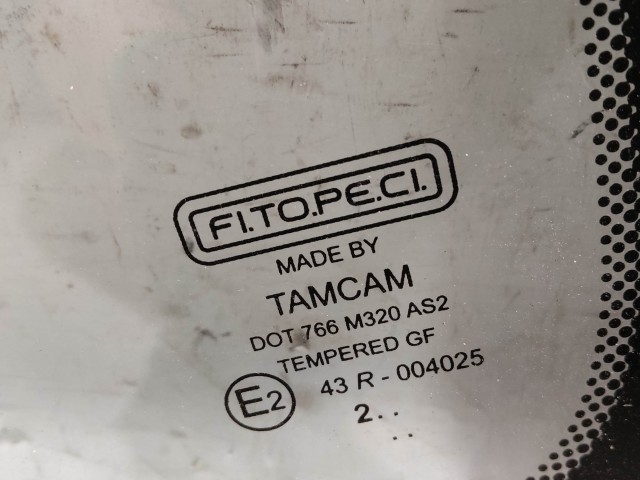 Fiat Fiorino , Qubo 2007-2024 Üveg használt zöld fix bal hátsó karosszériában
