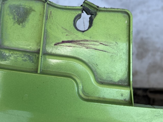 216238 Fiat Fiorino, Qubo 2007-2016 első lökhárító, a képen látható sérüléssel