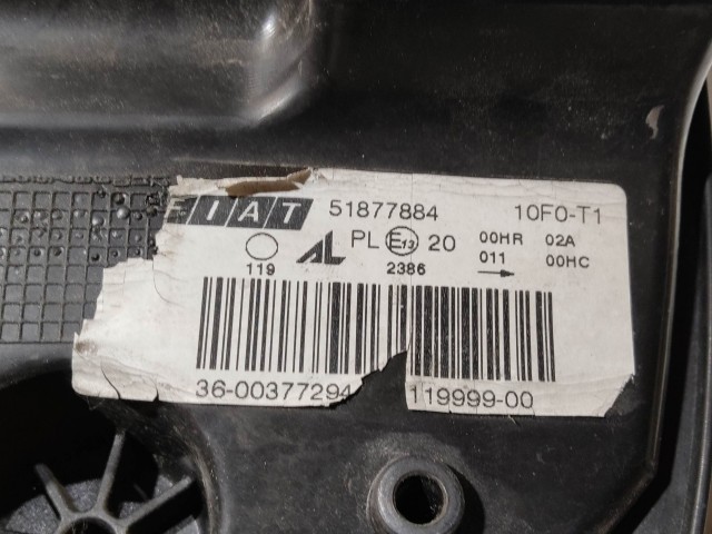 218531 Fiat Bravo 2007-2014 bal első fényszóró 51877884