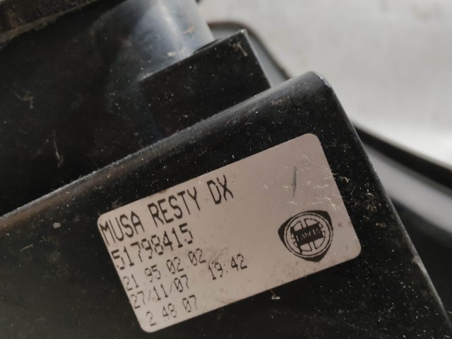 218572 Lancia Musa 2007-2012 jobb hátsó lámpa 51884858