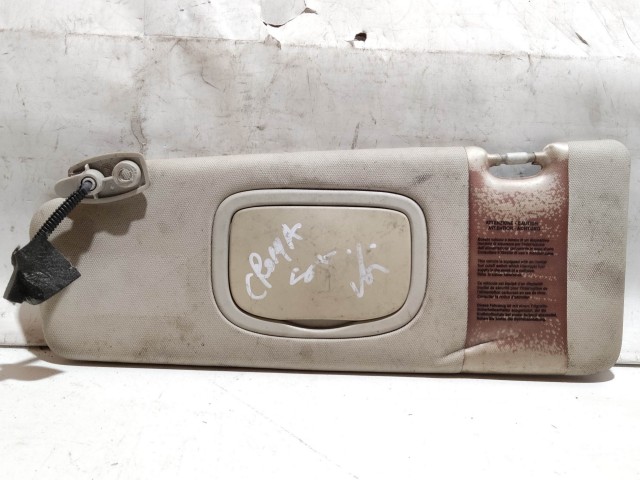 218579 Fiat Croma  2005-2010 bal napellenző, bézs tükrös világítással 