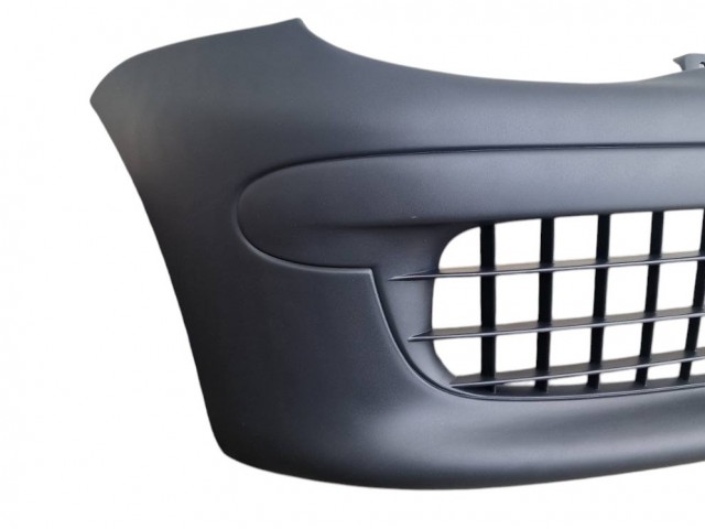 Fiat Seicento 1998-2000 utángyártott új első lökhárító fekete (BASIC-S)