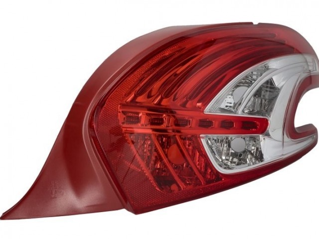 Peugeot 208  2012.01.01-2015.05.01 utángyártott új jobb hátsó lámpa LED-es DEPO