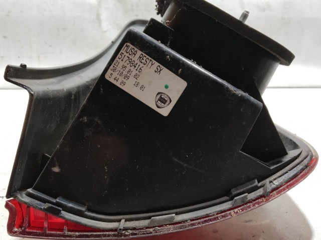 218624 Lancia Musa 2007-2012 bal hátsó lámpa