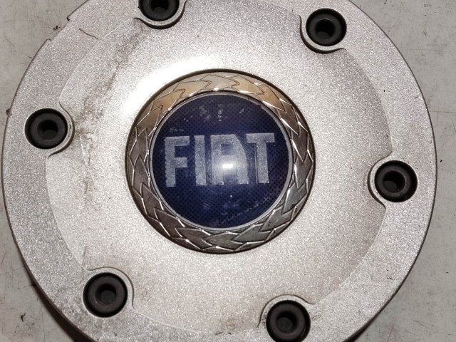 Fiat Felni közép kupak használt Kék felirat 