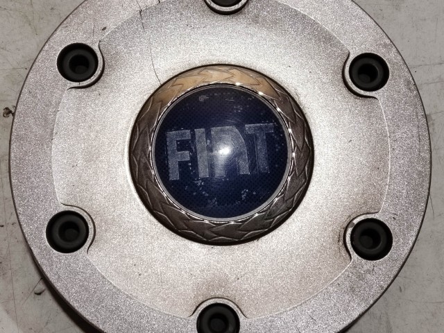Fiat Felni közép kupak használt Kék felirat 