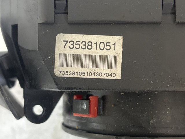 Fiat Punto III. 2003-2010 2003-2010 Kormánykapcsoló használt 735381051 a képen látható sérüléssel
