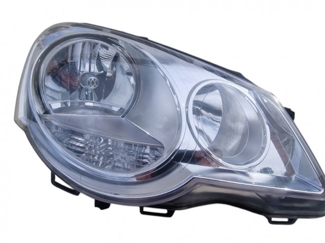 Volkswagen Polo 9N 2005.04.01-2009.05.31 utángyártott új jobb első fényszóró FF-H7/H1 (nem GTI) TYC