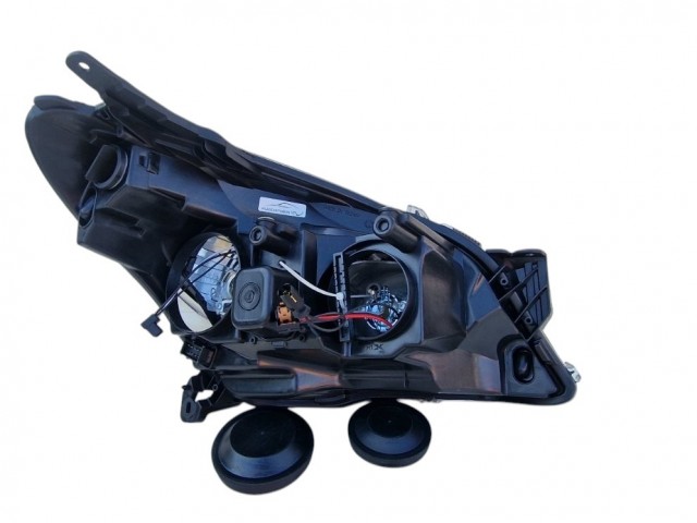 Opel Astra H 2004-2014 utángyártott új bal első fényszóró H7/H1fekete házas (motorral) TYC
