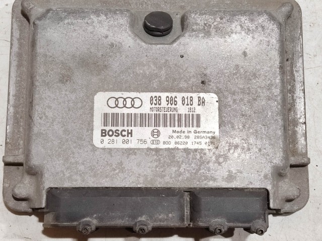 Audi A3 1996-2003 (8L) 1,9 Diesel motorvezérlő Bosch 0281001756 , 038906018BA