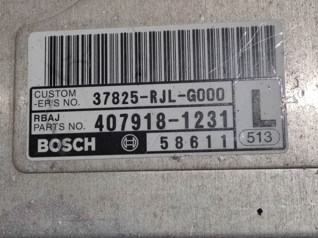 Honda FR-V 2004-2009 2,2 Diesel motorvezérlő Bosch 0281012250 , 18651457