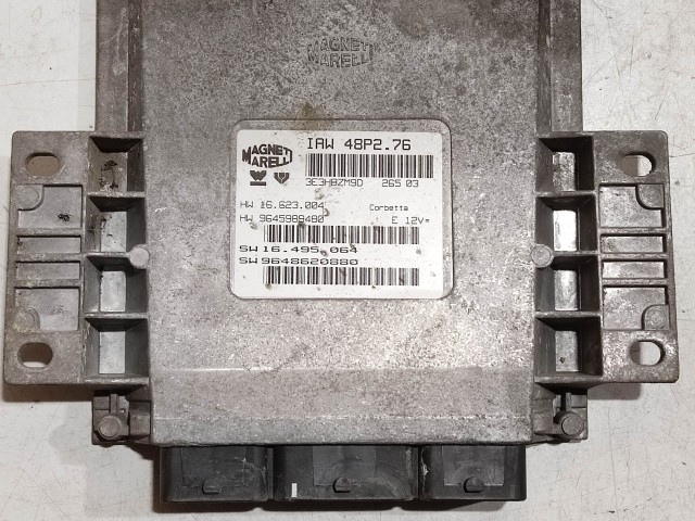 Peugeot 206 1998-2012 1,1 benzin motorvezérlő Magnetti Marelli SW16.495.064 SW9648620880