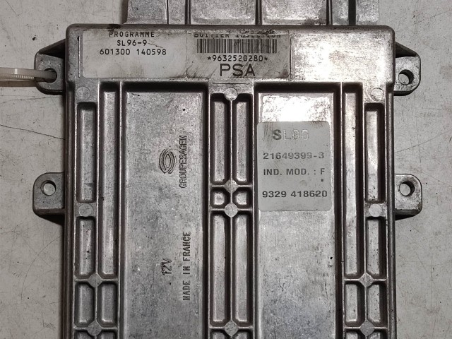 Peugeot 307 2001-2008 1,6 16v benzin motorvezérlő 96325202280