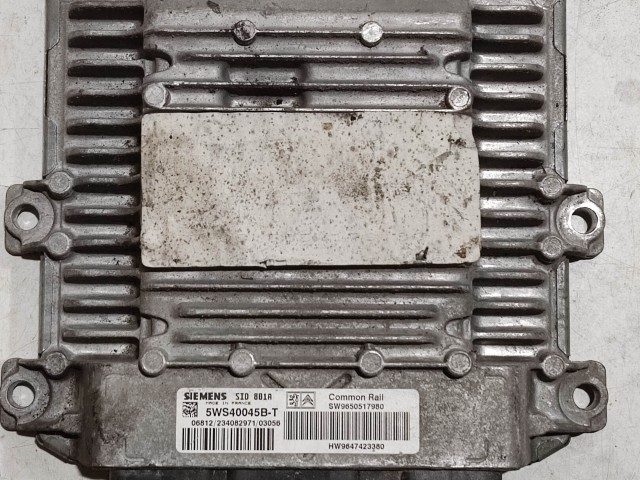 Peugeot 307 2001-2008 2,0 Diesel motorvezérlő 5WS40045B-T