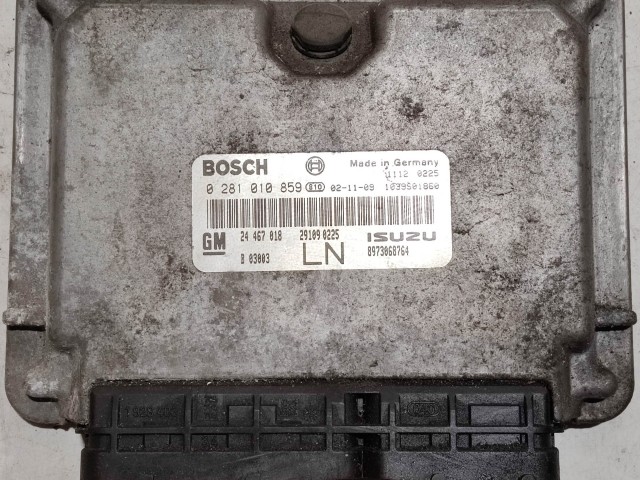 Opel Astra G 1998-2004 1,7 Diesel Diesel motorvezérlő  Bosch 0281010859 , 8973068764