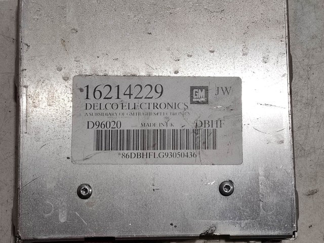 Opel Astra F 1,6 8v benzin motorvezérlő D96020 16214229