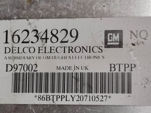 218390 Opel Astra F 1,4 Benzin motorvezérlő  D97002 16234829