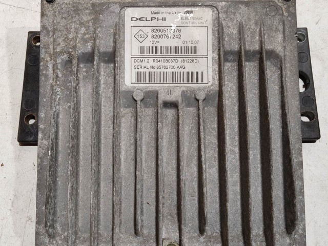 Renault Kangoo, Clio II. 1,5 Diesel motorvezérlő  Delphi 8200513076 85762700KAG